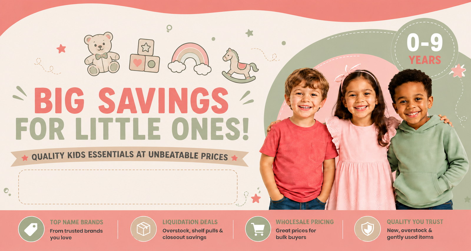 KCoral Kids Banner