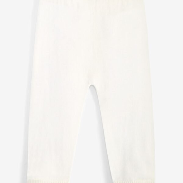 First Impressions Baby Cotton Sweater Pants Angel White