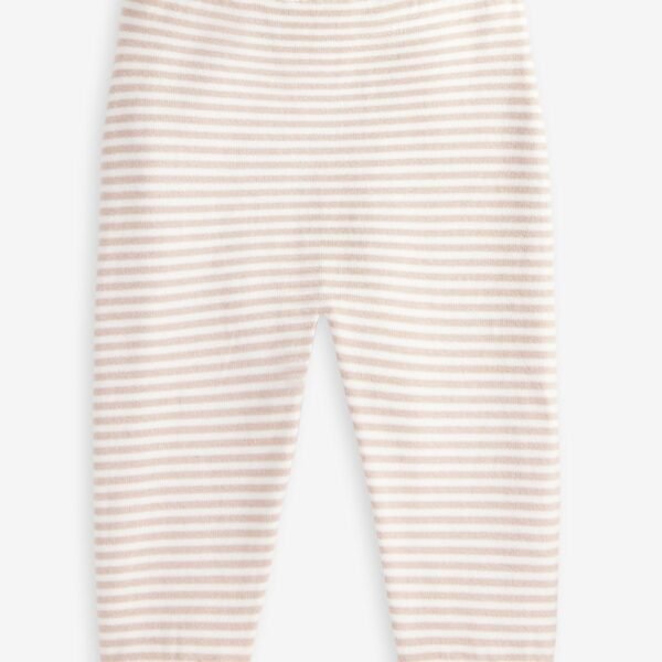 First Impressions Baby Cotton Stripe Pants Hummus