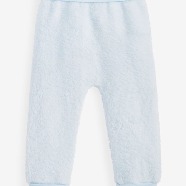 First Impressions Baby Girls Faux-Sherpa Pants Barely Blue
