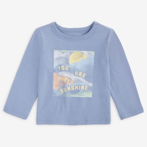 First Impressions Baby Long-Sleeve You Are My Su Dusty Peri