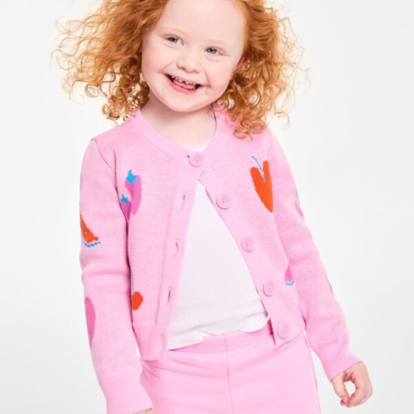 Epic Threads Toddler Girls Fruit Cardigan Bonbon
