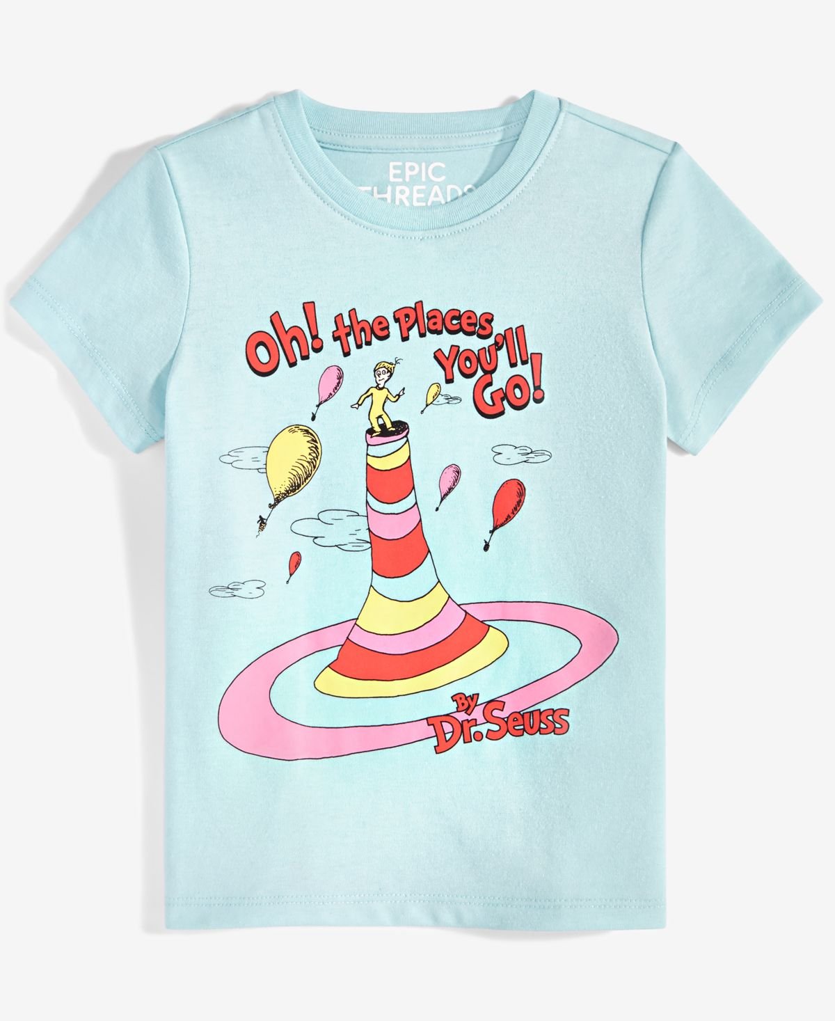 Epic Threads Toddler Girl Dr Seuss Graphic Crystal Bl