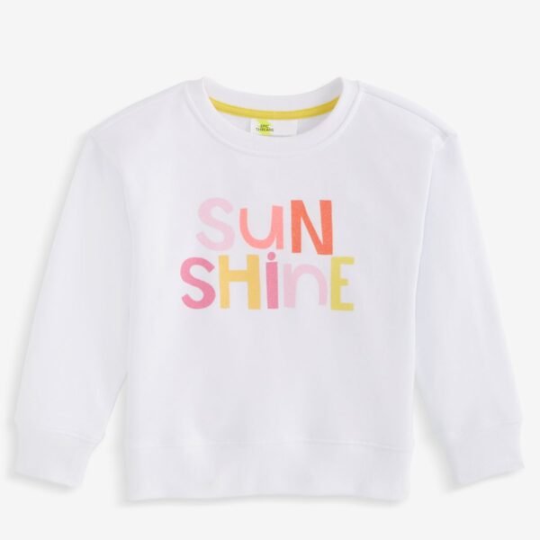 Epic Threads Toddler Girl Sunshine Sweatshi Bright Whi