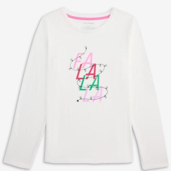 Epic Threads Little Big Girls Fa La La La Angel White