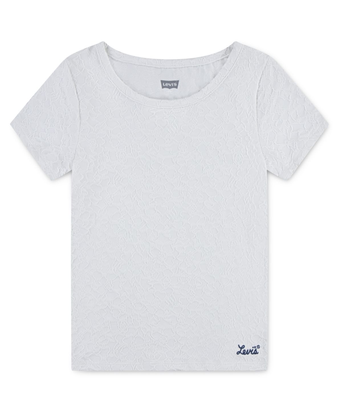Levis Big Girls Jacquard T-Sh True navy