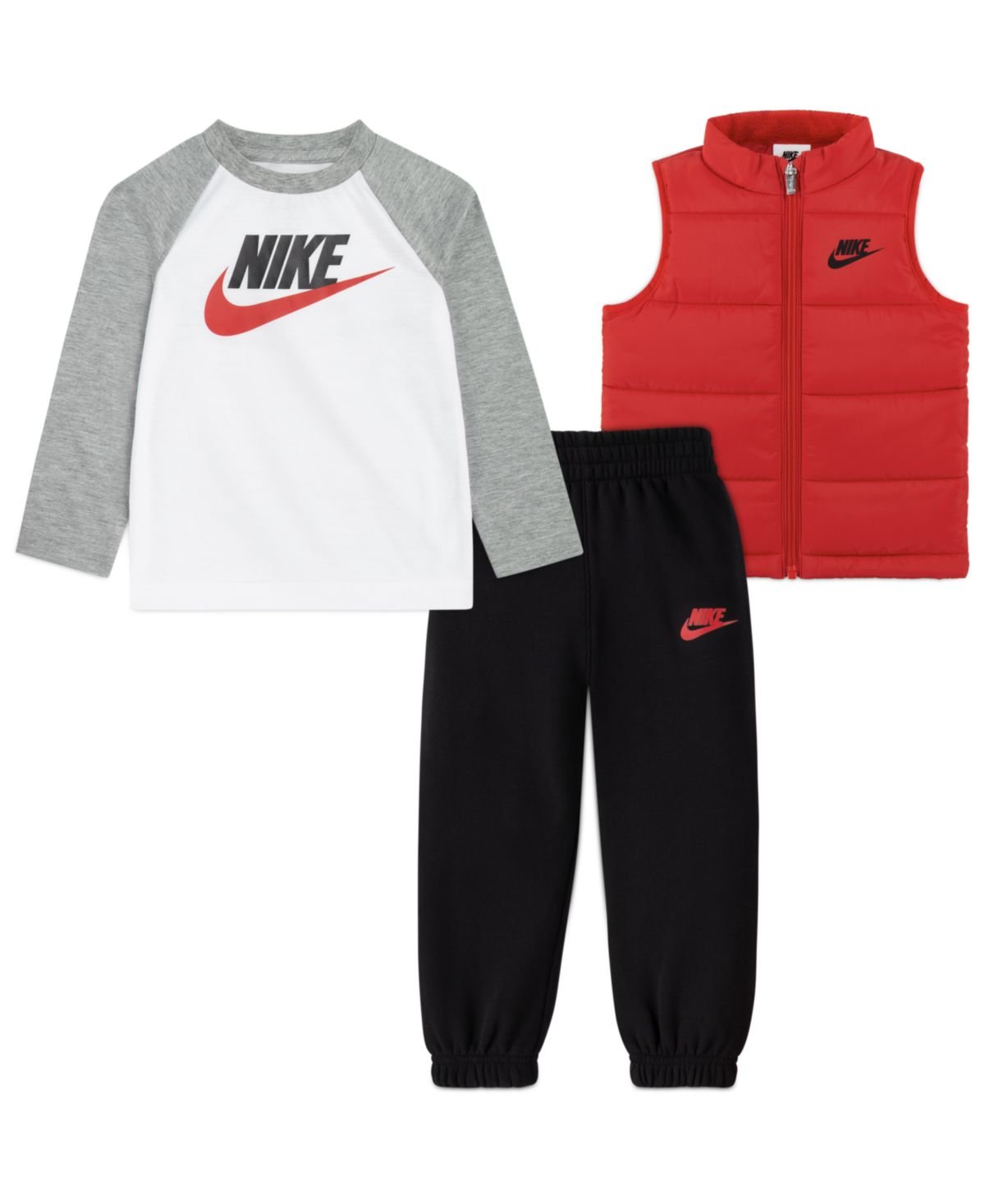 Nike Boys Toddler 2T-4T Solid Dark Gray HeatherBlack
