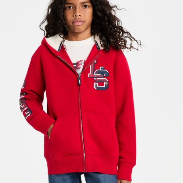 Levis Boys 8-18 Regular Fit Long-Sl Jester Red
