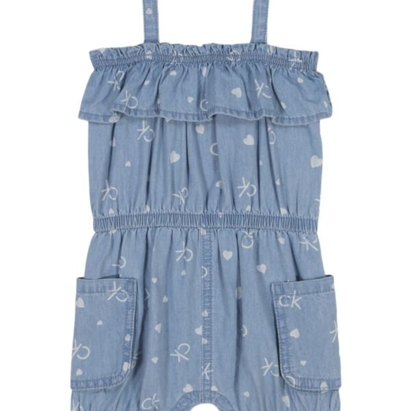 Calvin Klein Calvin Klein Baby Girls Logo P Ocean wash