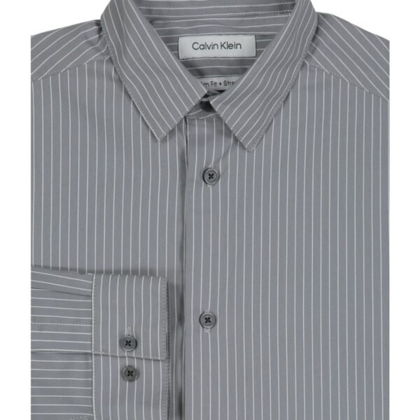 Calvin Klein Calvin Klein Big Boys Long Sle Light Grey