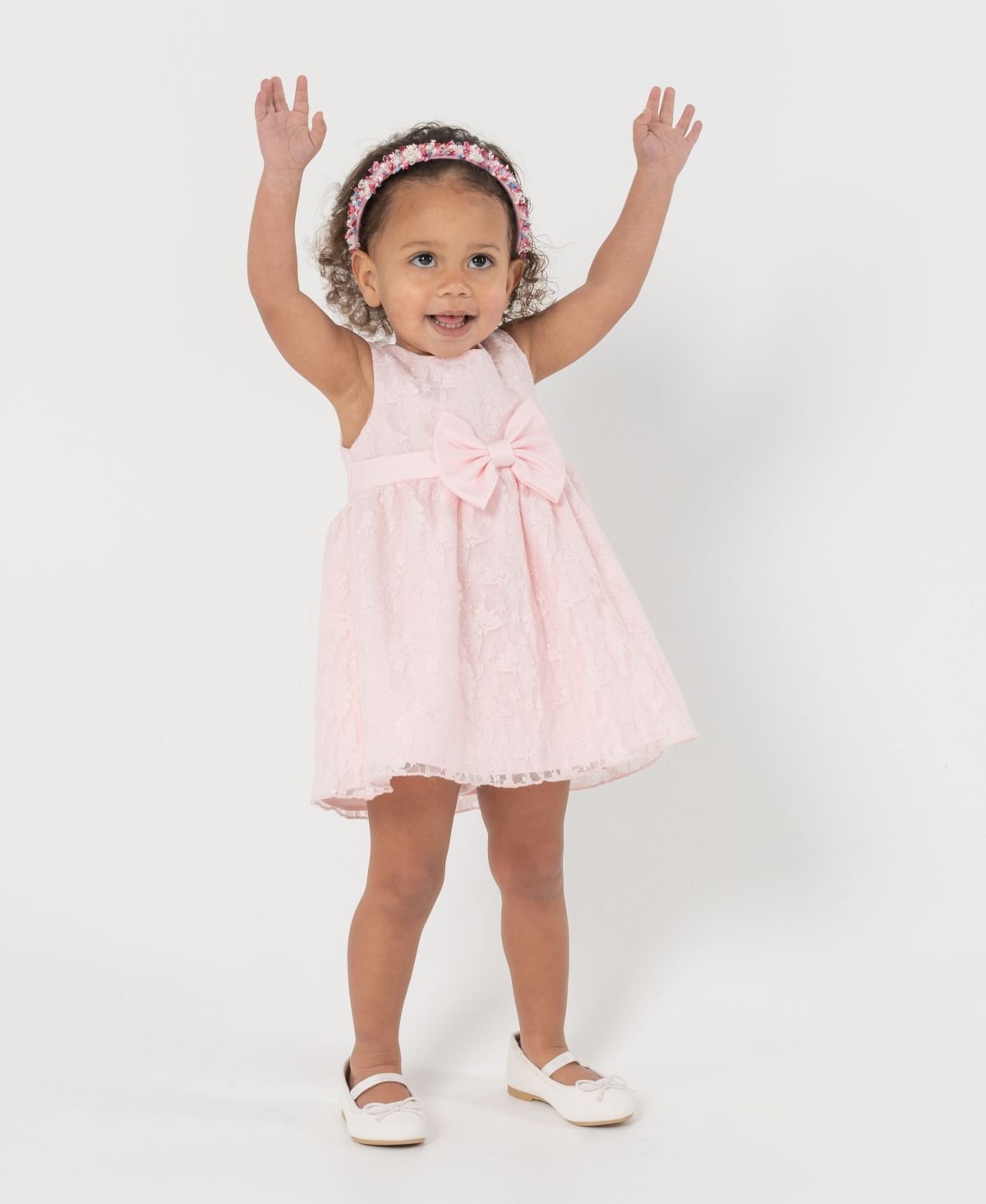 Rare Editions Rare Editions Baby Girls Burno Pink