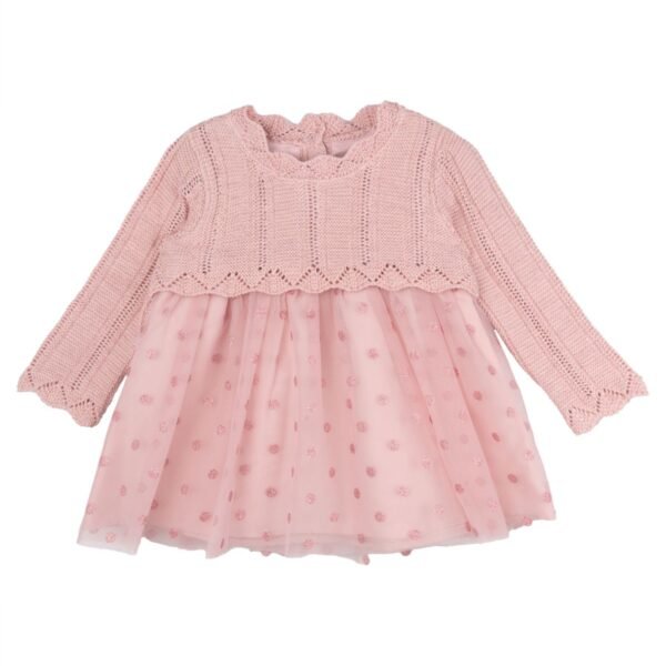 Rare Editions Rare Editions Baby Girl Lurex Mauve