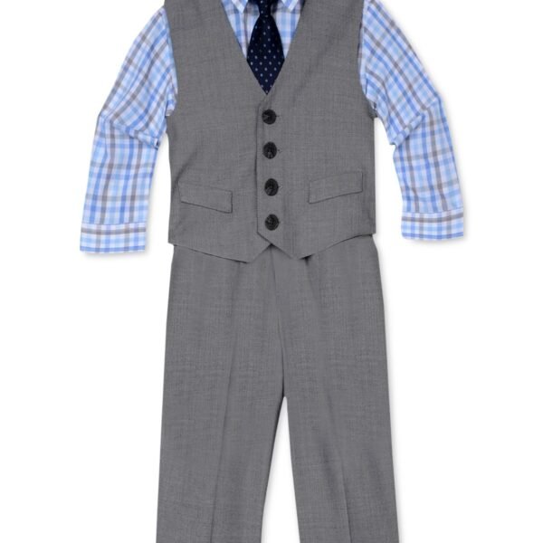 Nautica Baby Boys Sharkskin Su Light Gray