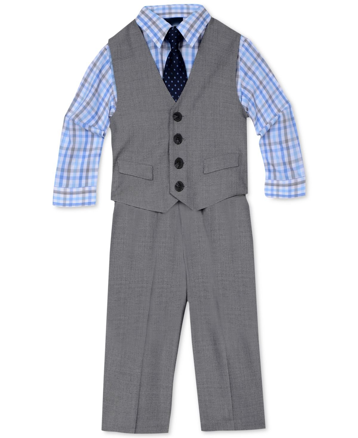 Nautica Baby Boys Sharkskin Su Light Gray