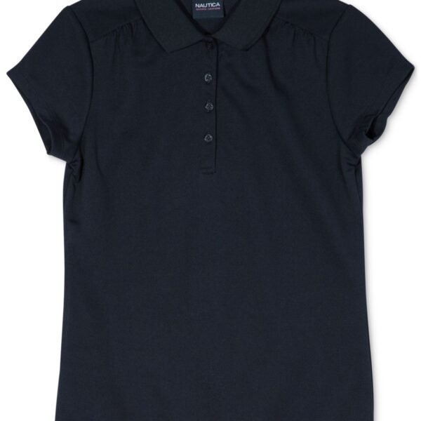 Nautica Plus Girls Uniform Sho Navy L 12 Plus14 Plus
