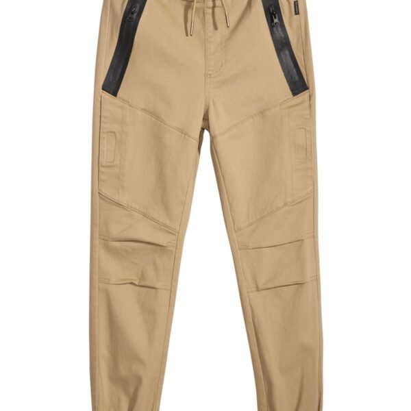 Ring of Fire Big Boys Major Slim-Fit Jogger Light Khaki Large