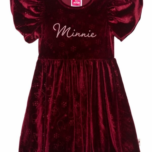 Disney Girls 2T-6X Minnie Mouse Short Burgundy