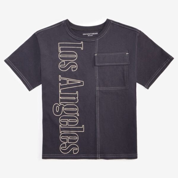 Grayson Threads Kids, The Labe Big Kids Los Angeles Graphic S Black