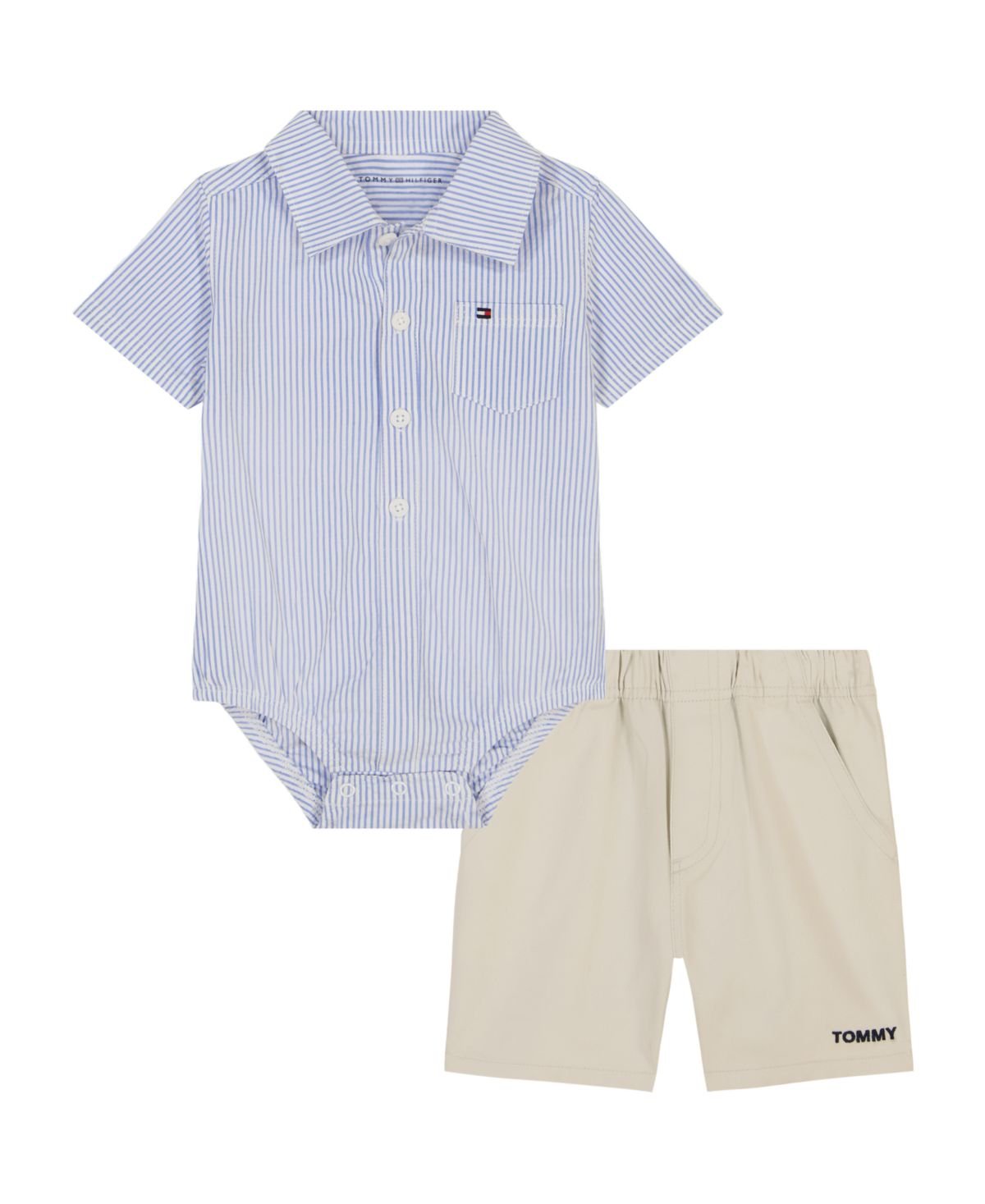 Tommy Hilfiger Tommy Hilfiger Baby Boy 2-Piec Endless sky, Nautical stone