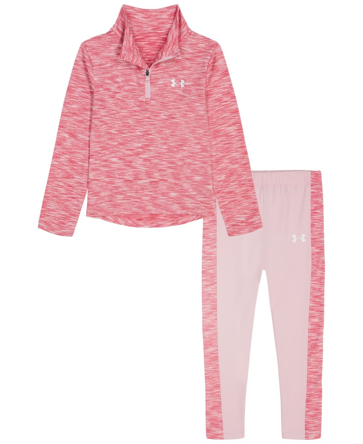 Under Armour Toddler and Little Girls 2-Pie Prime Pink 6X
