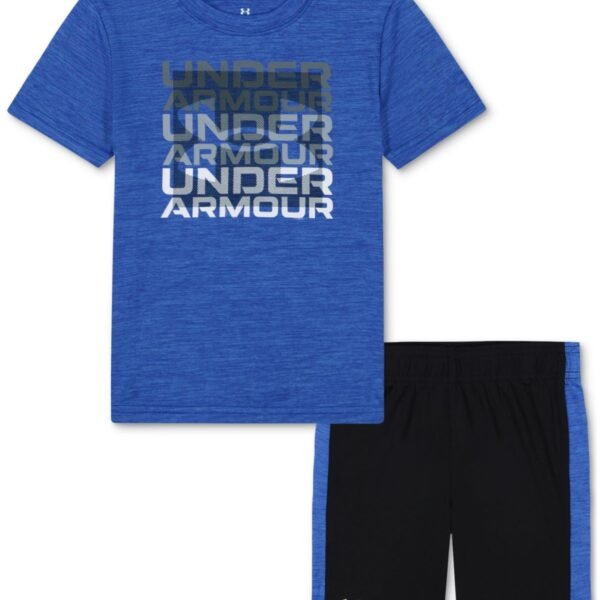 Under Armour Toddler and Little Boys Logo T Team Royal